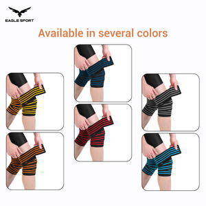 أربطة دعم الركبة (زوج)
Knee Support Wraps (Pair)
