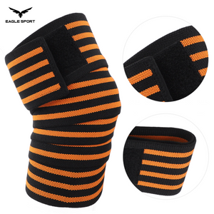 أربطة دعم الركبة (زوج)
Knee Support Wraps (Pair)