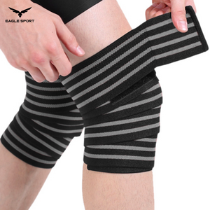 أربطة دعم الركبة (زوج)
Knee Support Wraps (Pair)