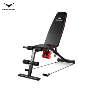 بنش تمارين احترافي متعدد الوضعيات مع حبال مقاومة ودامبلز – تحمّل حتى 360 كيلو | MAXKARE
MAXKARE Professional Adjustable Workout Bench with Dumbbells & Resistance Bands
