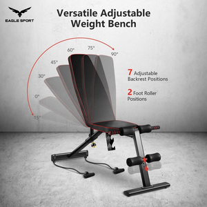بنش تمارين احترافي متعدد الوضعيات مع حبال مقاومة ودامبلز – تحمّل حتى 360 كيلو | MAXKARE
MAXKARE Professional Adjustable Workout Bench with Dumbbells & Resistance Bands
