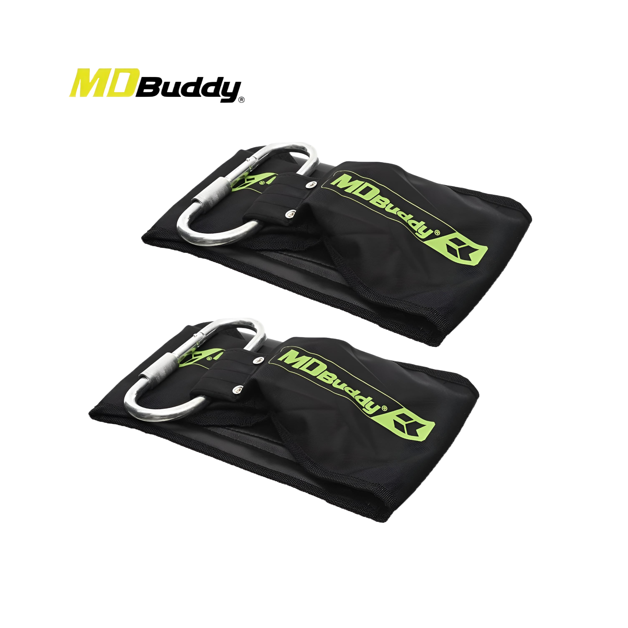 أحزمة تعليق لتمارين البطن من MDBuddy – لعزل وتقوية عضلات البطن (قطعتان)
MDBuddy Ab Training Hanging Straps – For Isolating & Strengthening Ab Muscles (2 Pieces)