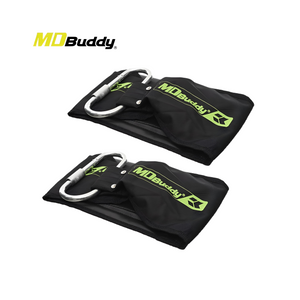 أحزمة تعليق لتمارين البطن من MDBuddy – لعزل وتقوية عضلات البطن (قطعتان)
MDBuddy Ab Training Hanging Straps – For Isolating & Strengthening Ab Muscles (2 Pieces)