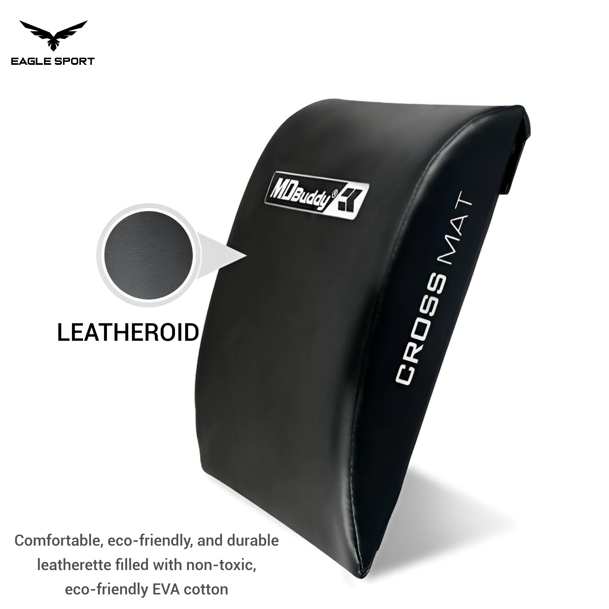 وسادة تمارين البطن ودعم أسفل الظهر ماركة MD Buddy – موديل MD9023
MD Buddy Abdominal & Lower Back Support Mat (Ab Mat) – Model MD9023