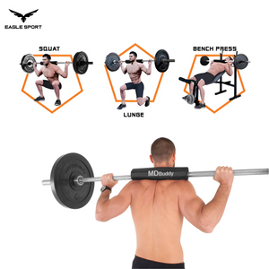 MD Buddy Barbell Bar Pad
وسادة بار لتقليل الضغط أثناء التمارين – إسفنجة بار MDBuddy