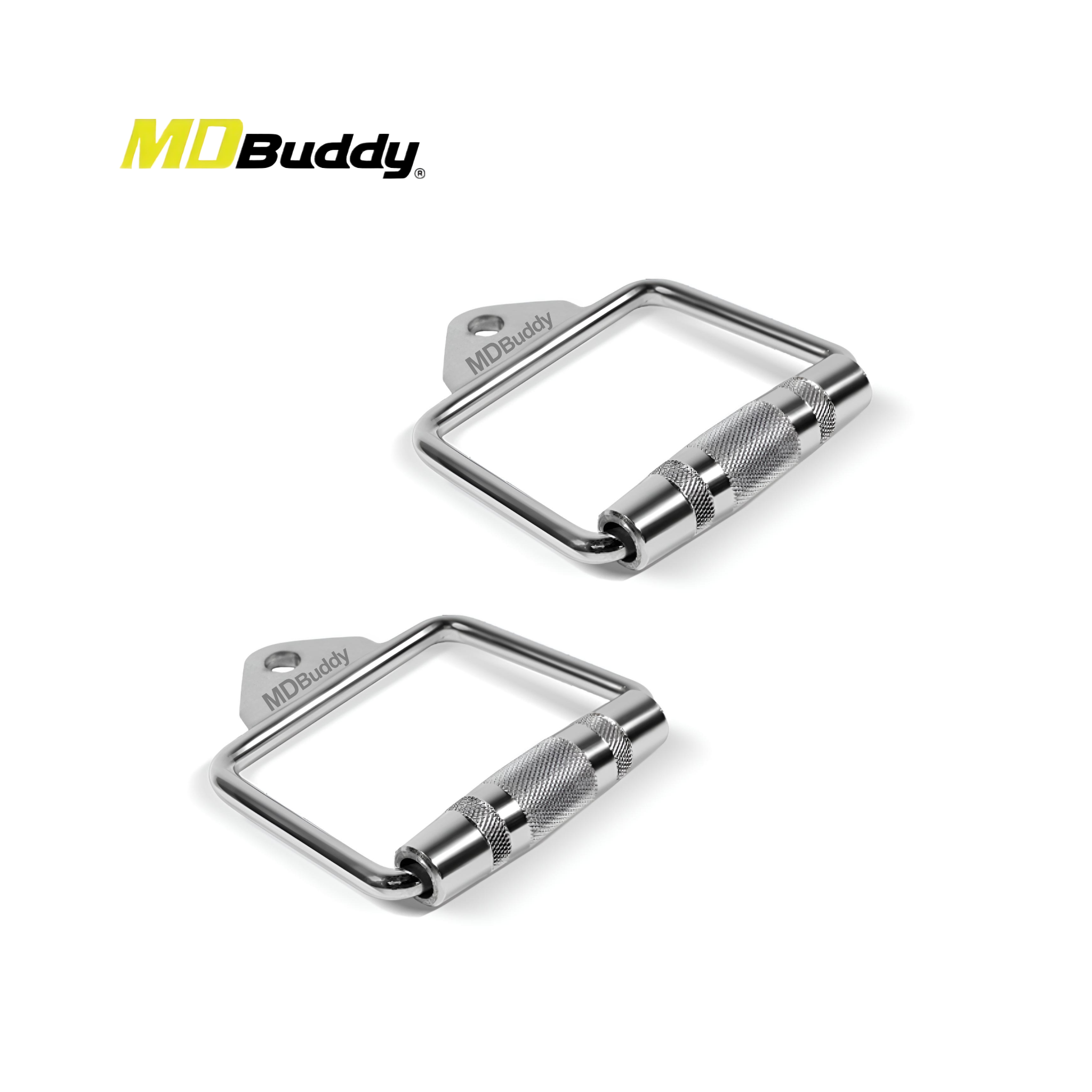 مقبض ستيل مفرد (قطعتان) - ماركة MD Buddy
MD Buddy Single Grip Handle (2 Pieces)