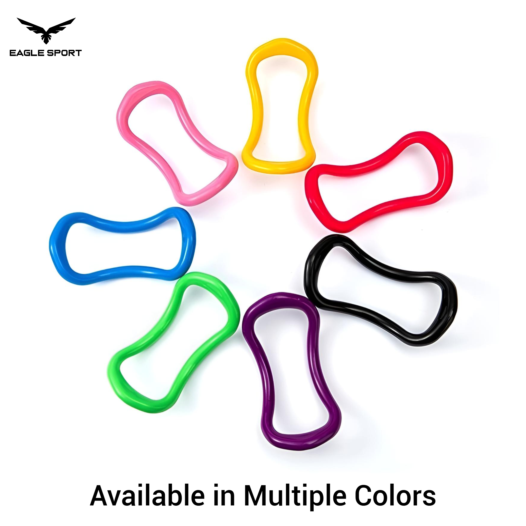 حلقة يوغا متعددة الاستخدام – لتمارين التمدد وتقوية العضلات
Multi-Purpose Yoga Ring – For Stretching & Muscle Strengthening