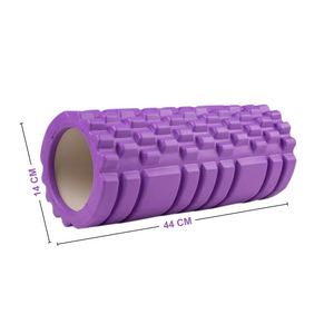 رول فوم محفّز متعدد الكثافة – 44 سم
Multi-Zone Trigger Foam Roller – 44cm