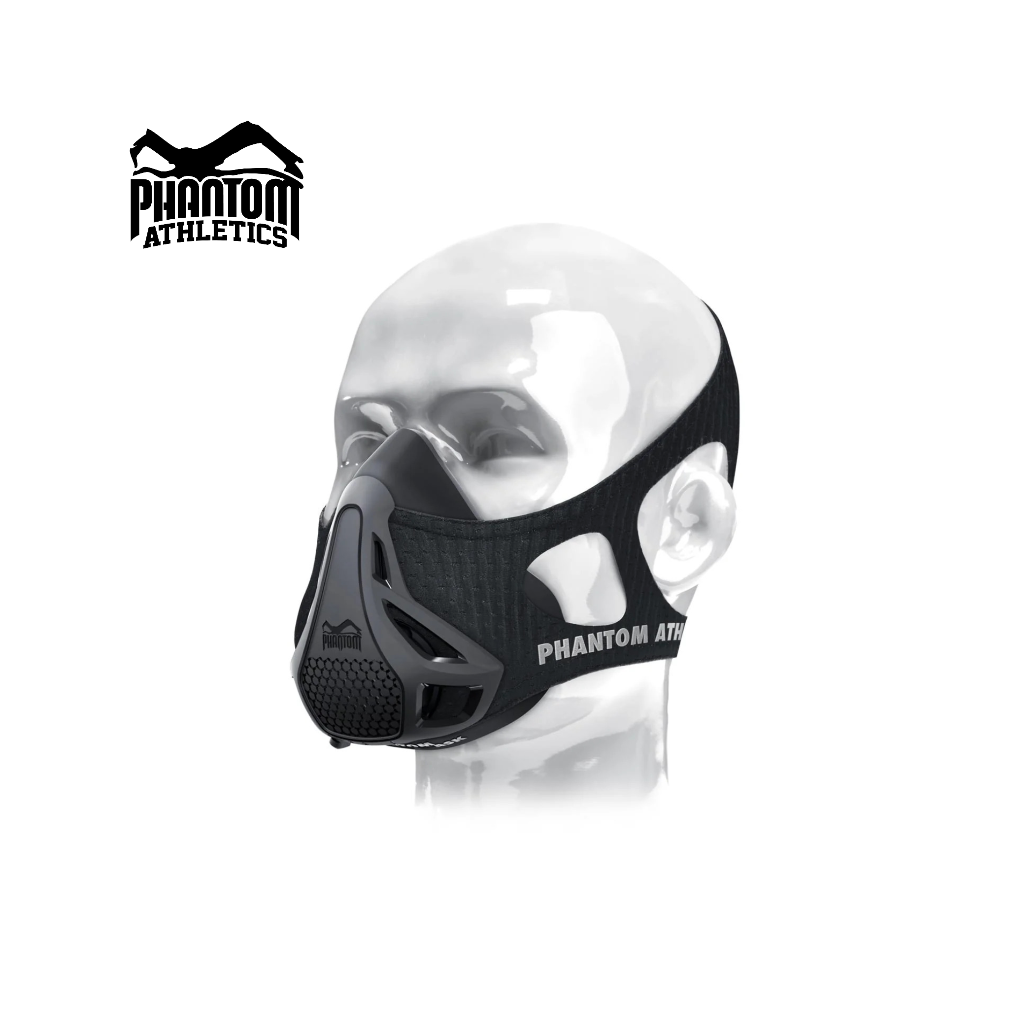 قناع التدريب فانتوم الأصلي – جهاز تدريب عضلات التنفس الاحترافي (PRS)
Original Phantom Training Mask – Professional Respiratory Muscle Training Device (PRS)