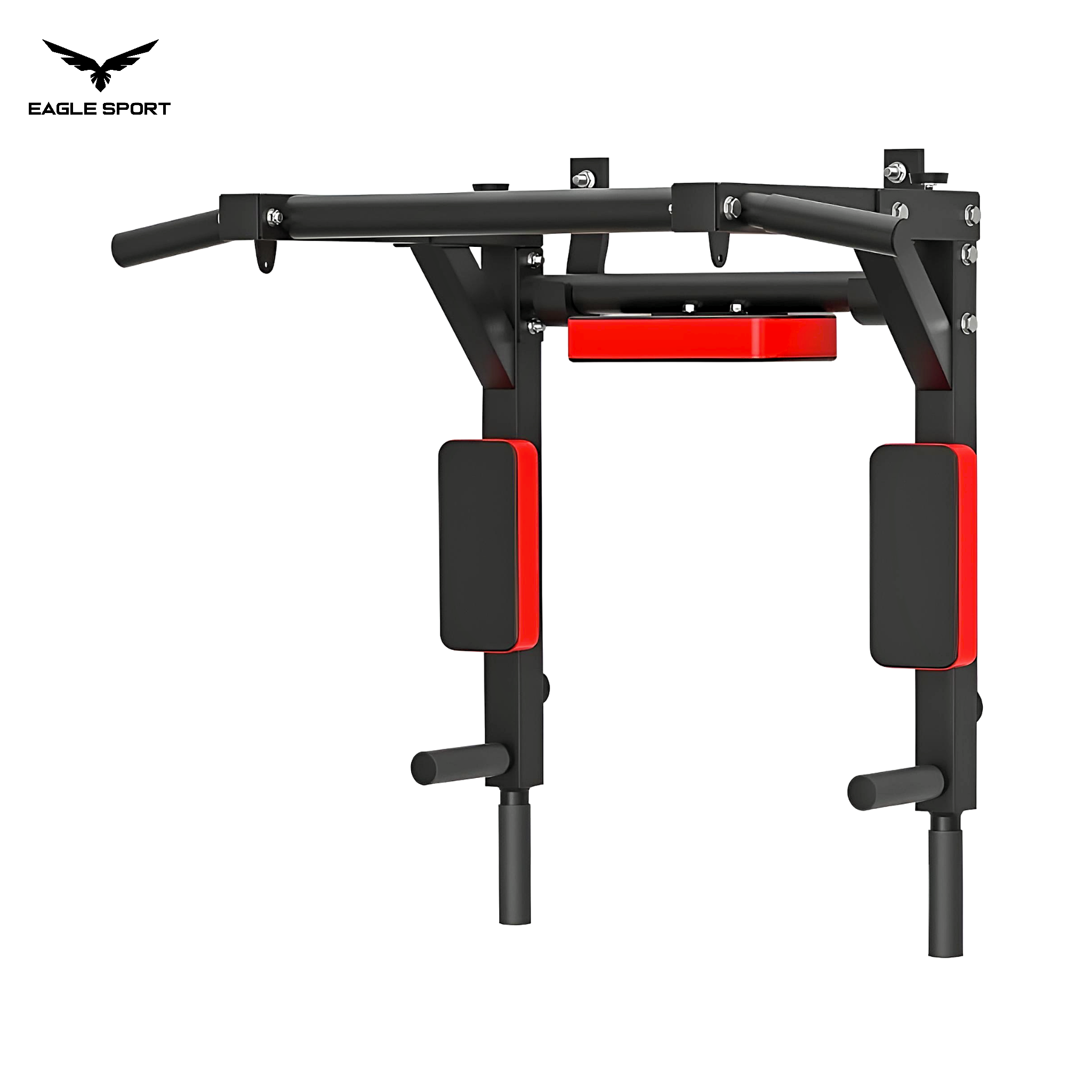 Original Wall Mounted Pull Up & Dip Bar – Multi-Functional, Heavy Duty
عقلة حائط ومتوازي أصلية – متعددة الاستخدامات بجودة عالية التحمل