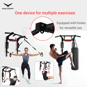 Original Wall Mounted Pull Up & Dip Bar – Multi-Functional, Heavy Duty
عقلة حائط ومتوازي أصلية – متعددة الاستخدامات بجودة عالية التحمل