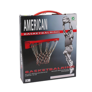 Spring-Loaded Basketball Rim with Net
طوق كرة سلة زنبركي مع شبكة