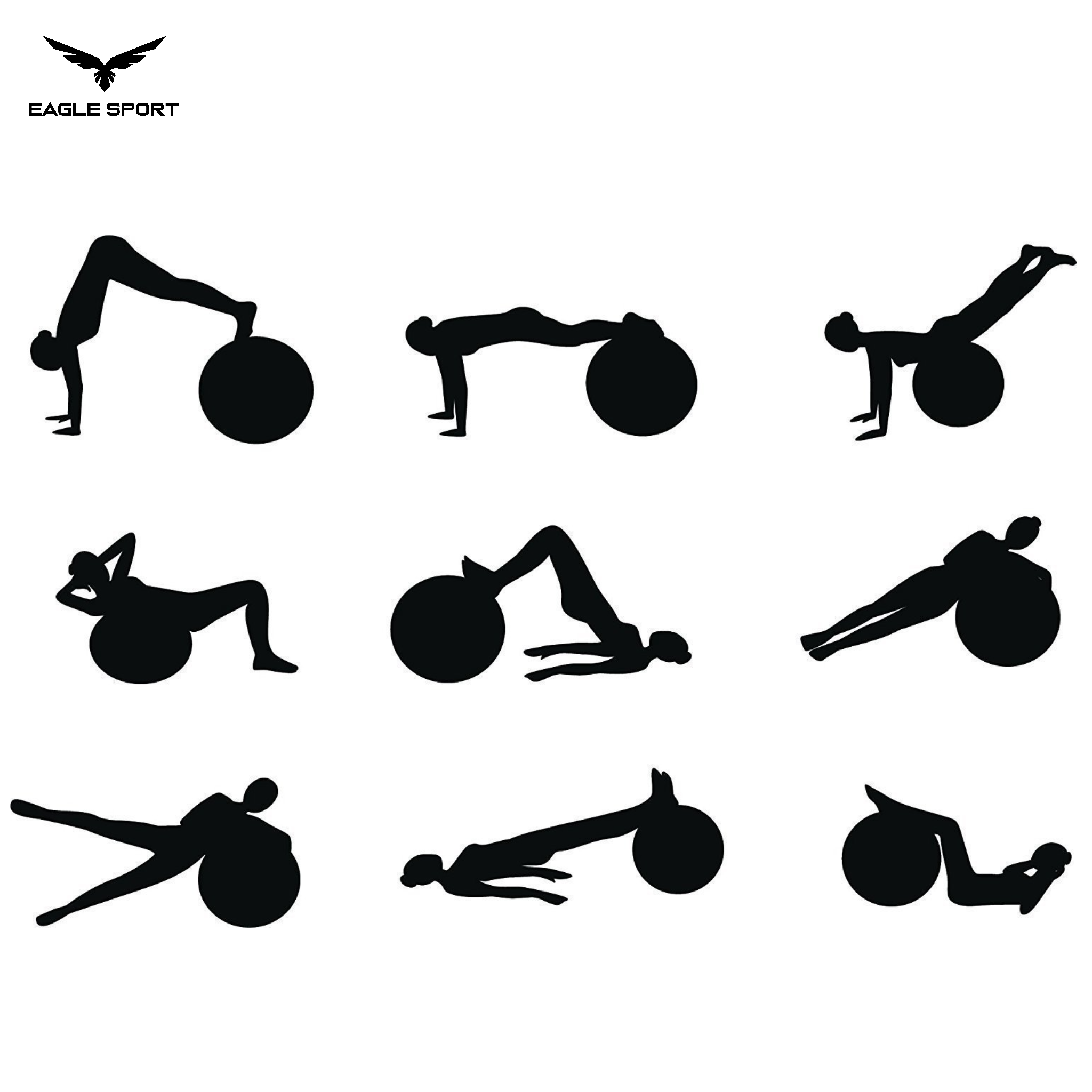 Professional Exercise & Yoga Ball with Pump – 85CM
كرة جيم ويوغا احترافية مع منفاخ – 85 سم
