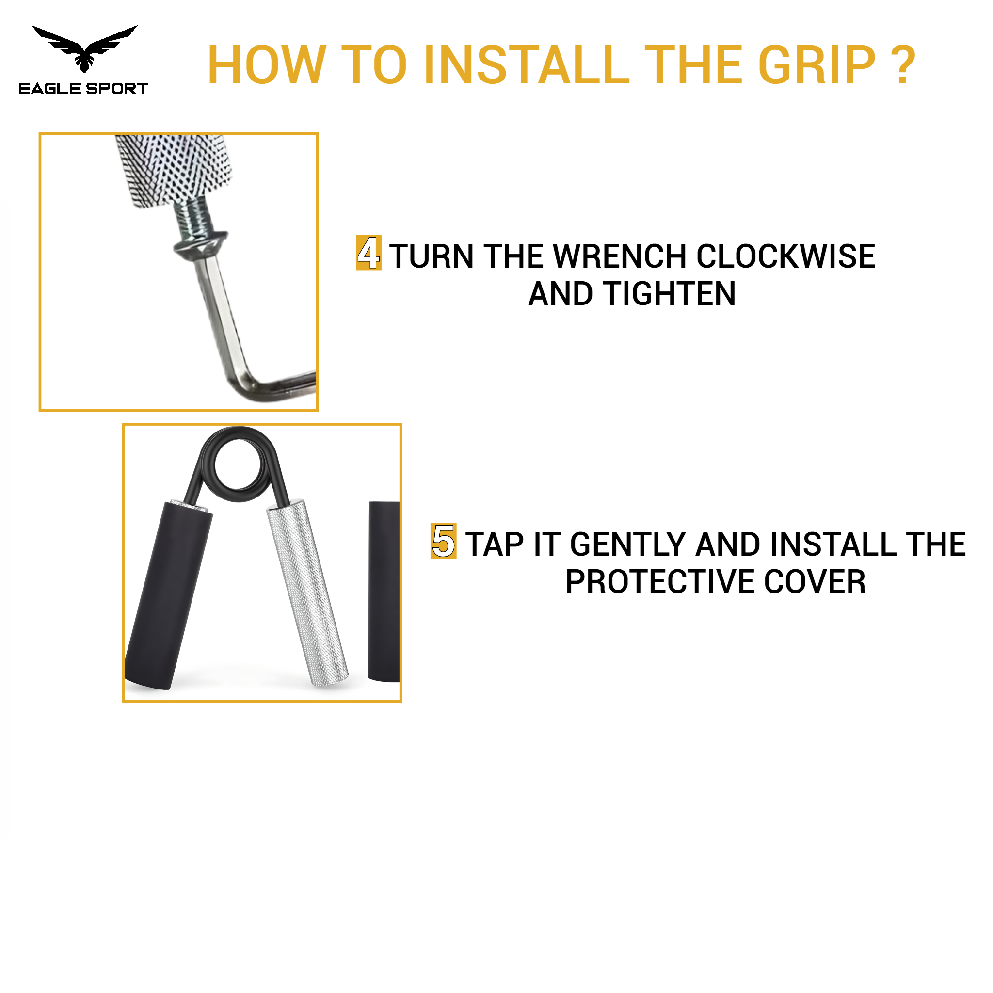 مقبض يد ستيل (هاند جريب) احترافي – 7 مستويات مقاومة (من 50 باوند حتى 350 باوند)
Professional Steel Hand Grip – 7 Resistance Levels (50LB to 350LB)