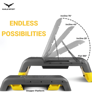 ستيب وبنش رياضي احترافي مع خاصية التخزين – متعدد الاستخدامات
Professional Stepper & Bench with Storage – Multi-Functional