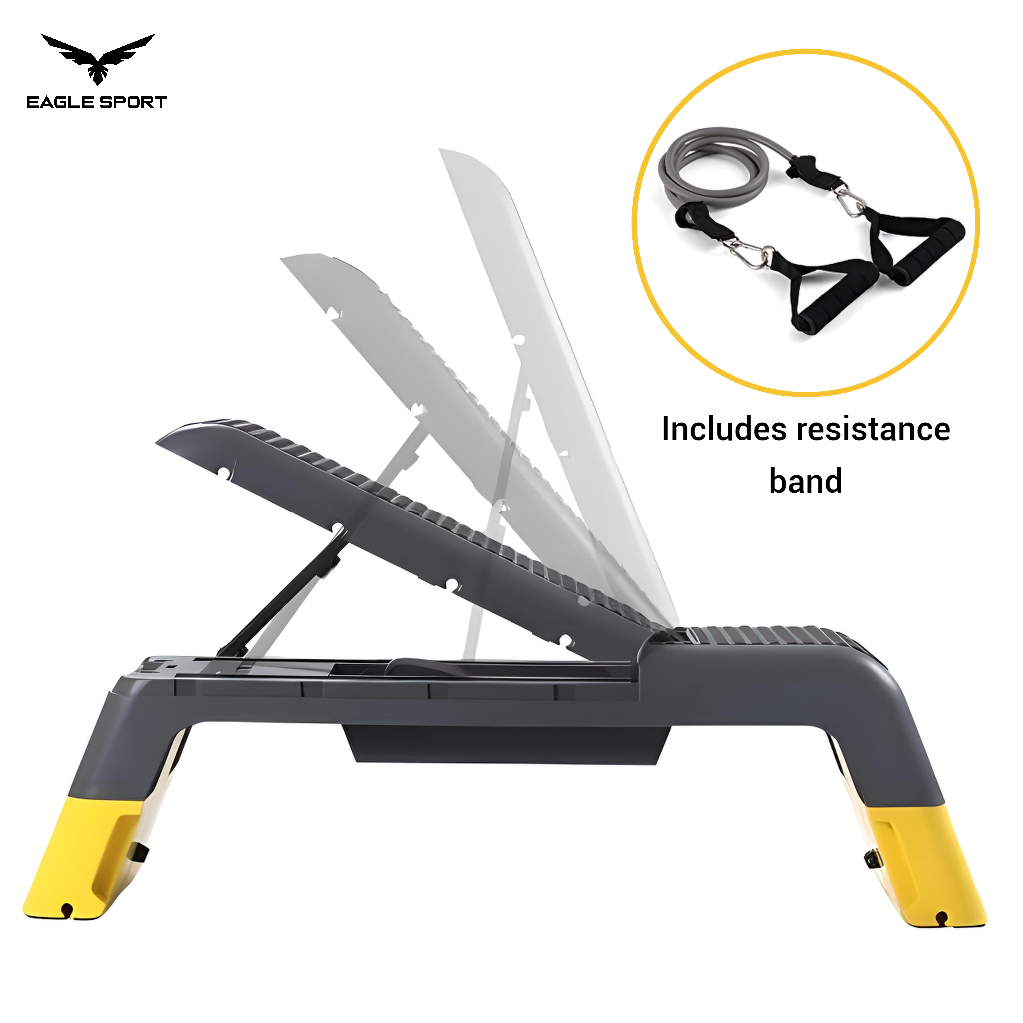 ستيب وبنش رياضي احترافي مع خاصية التخزين – متعدد الاستخدامات
Professional Stepper & Bench with Storage – Multi-Functional