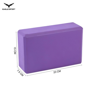 مكعب يوغا احترافي (بلوك يوغا) – EVA عالي الجودة – قطعة واحدة (متوفر بعدة ألوان)
Professional Yoga Block – High-Density EVA – Single Piece (Available in Multiple Colors)
