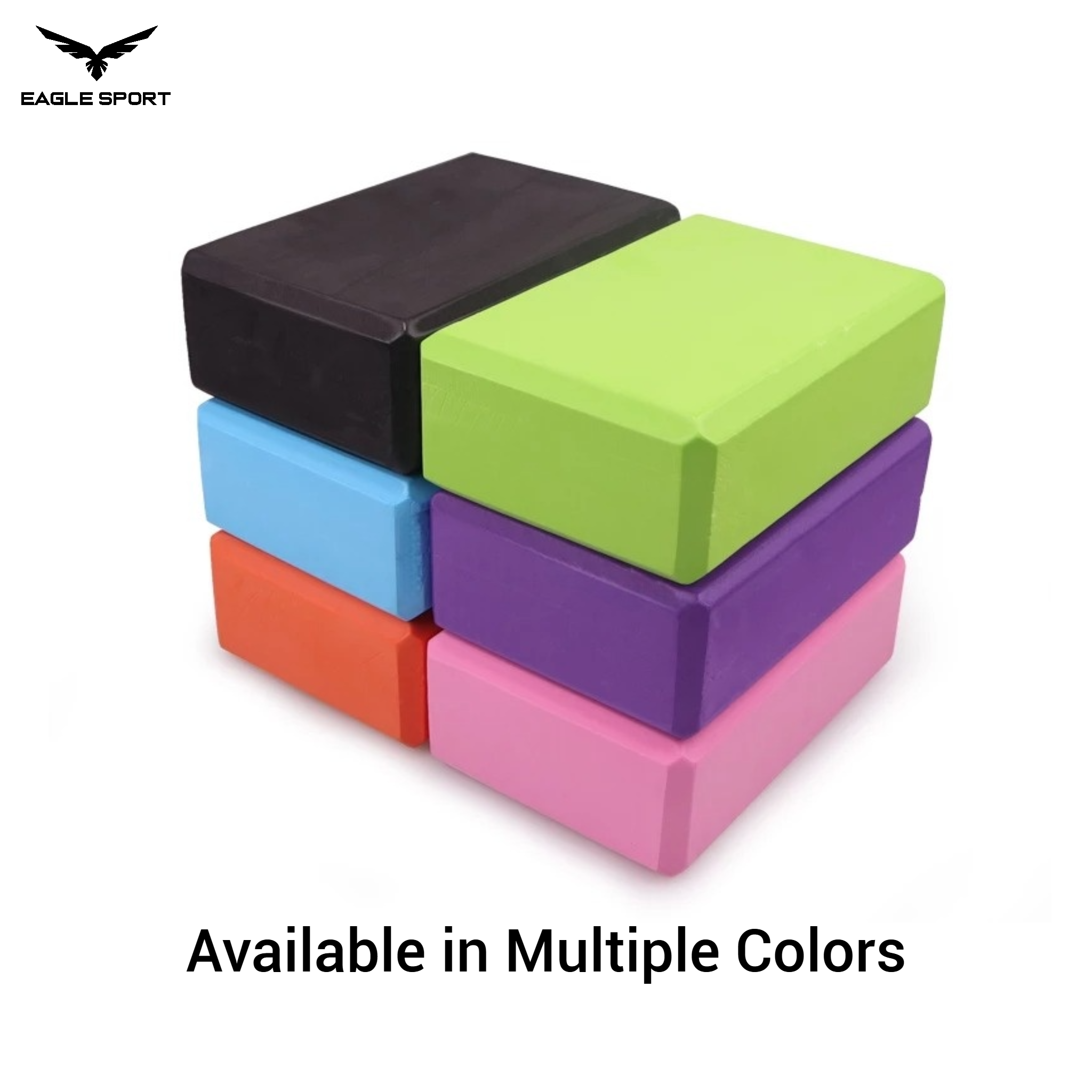 مكعب يوغا احترافي (بلوك يوغا) – EVA عالي الجودة – قطعة واحدة (متوفر بعدة ألوان)
Professional Yoga Block – High-Density EVA – Single Piece (Available in Multiple Colors)
