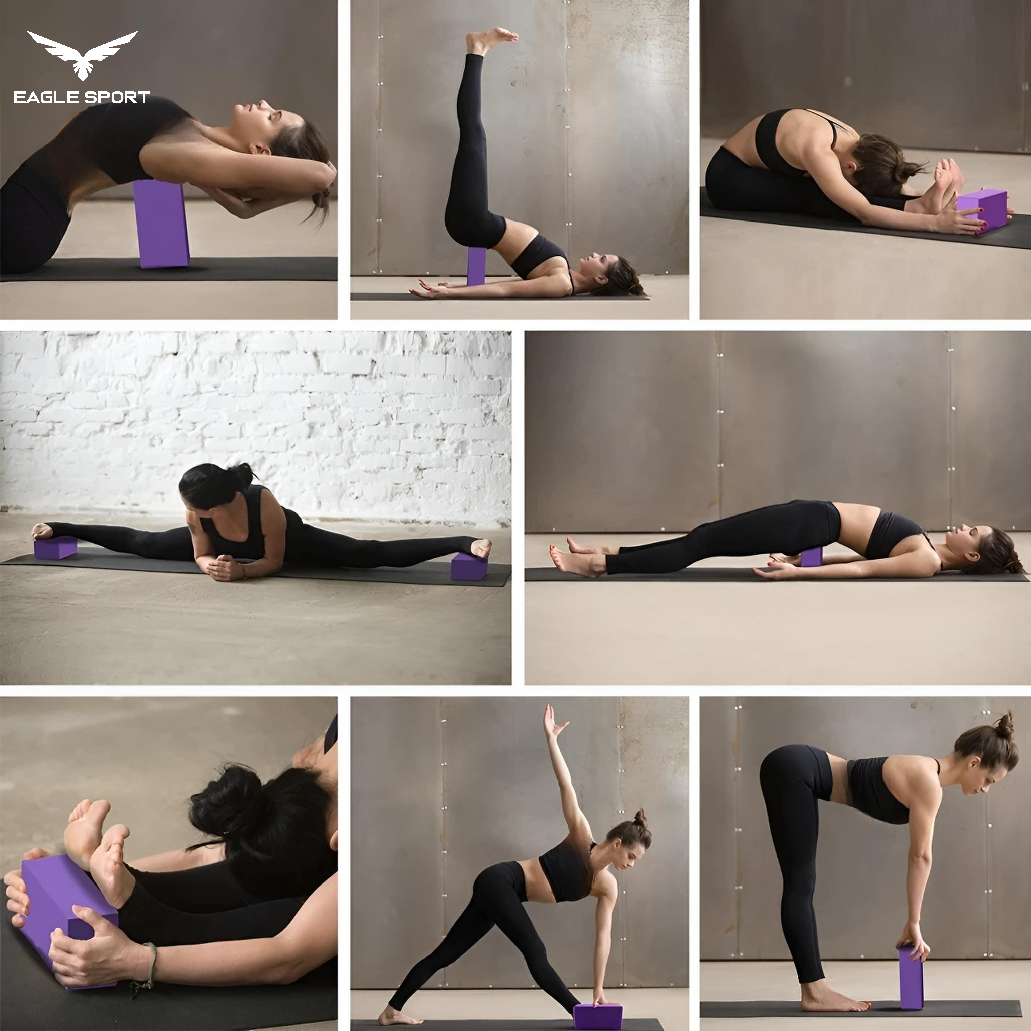 مكعب يوغا احترافي (بلوك يوغا) – EVA عالي الجودة – قطعة واحدة (متوفر بعدة ألوان)
Professional Yoga Block – High-Density EVA – Single Piece (Available in Multiple Colors)
