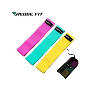 Redge Fit Fabric Resistance Bands – 3 Levels – Vibrant Colors with Carrying Bag
أشرطة المقاومة القماشية (Redge Fit) – 3 مستويات مقاومة – ألوان مميزة مع حقيبة حمل