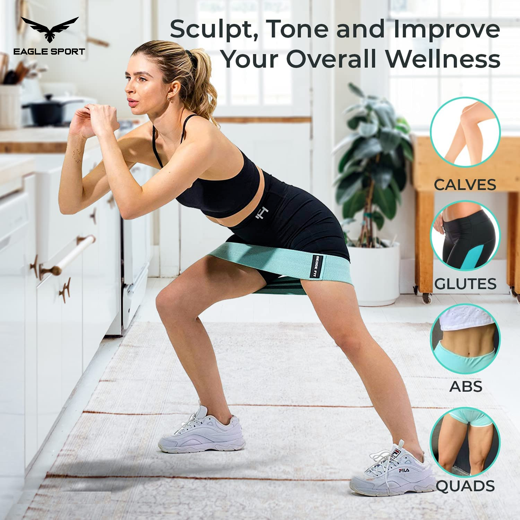Redge Fit Fabric Resistance Bands – 3 Levels – Vibrant Colors with Carrying Bag
أشرطة المقاومة القماشية (Redge Fit) – 3 مستويات مقاومة – ألوان مميزة مع حقيبة حمل