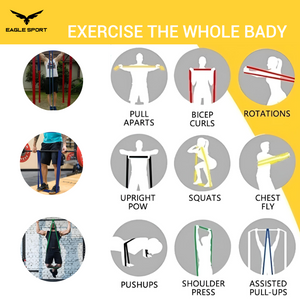 Resistance Loop Band – Red (AOLIKES Brand) – Below Medium Resistance
شريط مقاومة مطاطي دائري احترافي – أحمر (براند AOLIKES) – قوة تحت المتوسطة