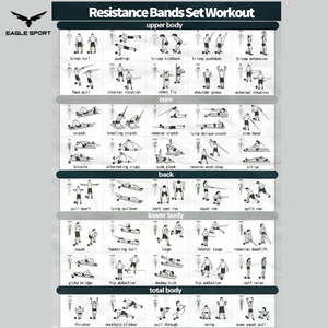 طقم حبال المقاومة الرياضية متعددة الاستخدام – 11 قطعة
Resistance Bands Training Set – 11 Pieces