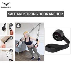 طقم حبال المقاومة الرياضية متعددة الاستخدام – 11 قطعة
Resistance Bands Training Set – 11 Pieces