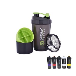  شيكر SPIDER BOTTLE – سعة 500 مل
 SPIDER BOTTLE Shaker – 500ml Capacity
