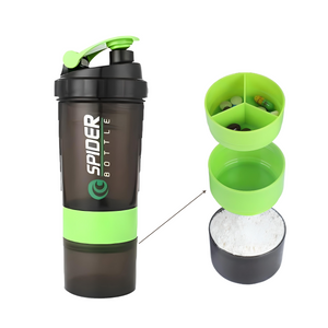  شيكر SPIDER BOTTLE – سعة 500 مل
 SPIDER BOTTLE Shaker – 500ml Capacity
