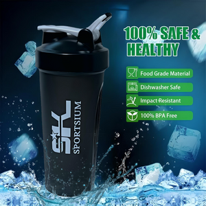  SPORTSIUM Shaker Bottle – 600ml
 شيكر SPORTSIUM الرياضي – سعة 600 مل