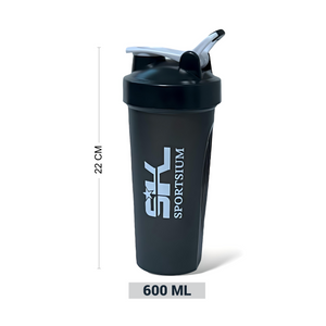  SPORTSIUM Shaker Bottle – 600ml
 شيكر SPORTSIUM الرياضي – سعة 600 مل