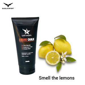 طباشير سائل رياضي برائحة الليمون من كربونات المغنيسيوم – 200 مل
Liquid Chalk with Lemon Scent – Magnesium Carbonate – 200ml