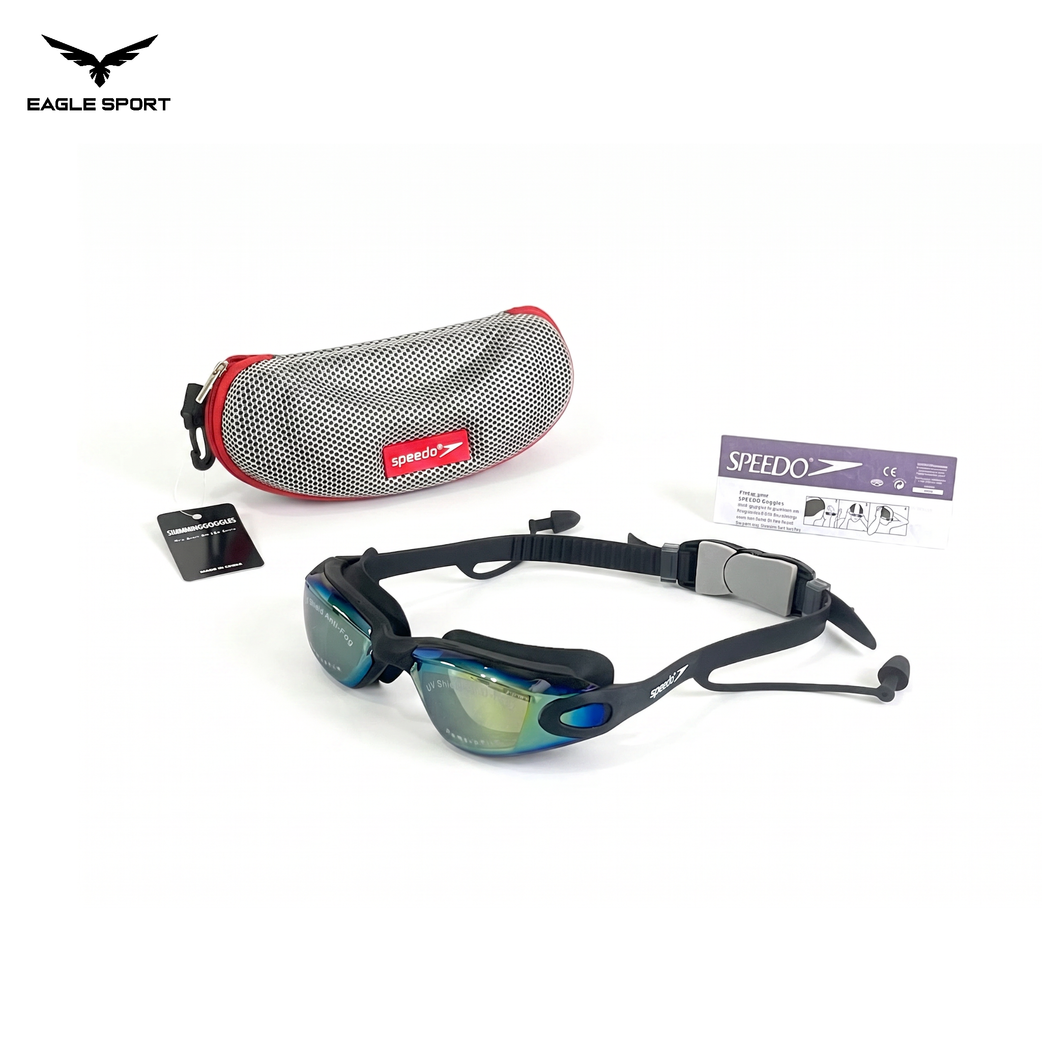 نظارات سباحة احترافية من Speedo – راحة، رؤية، وحماية متكاملة
 Speedo Professional Swimming Goggles – Comfort, Clarity & Full Protection