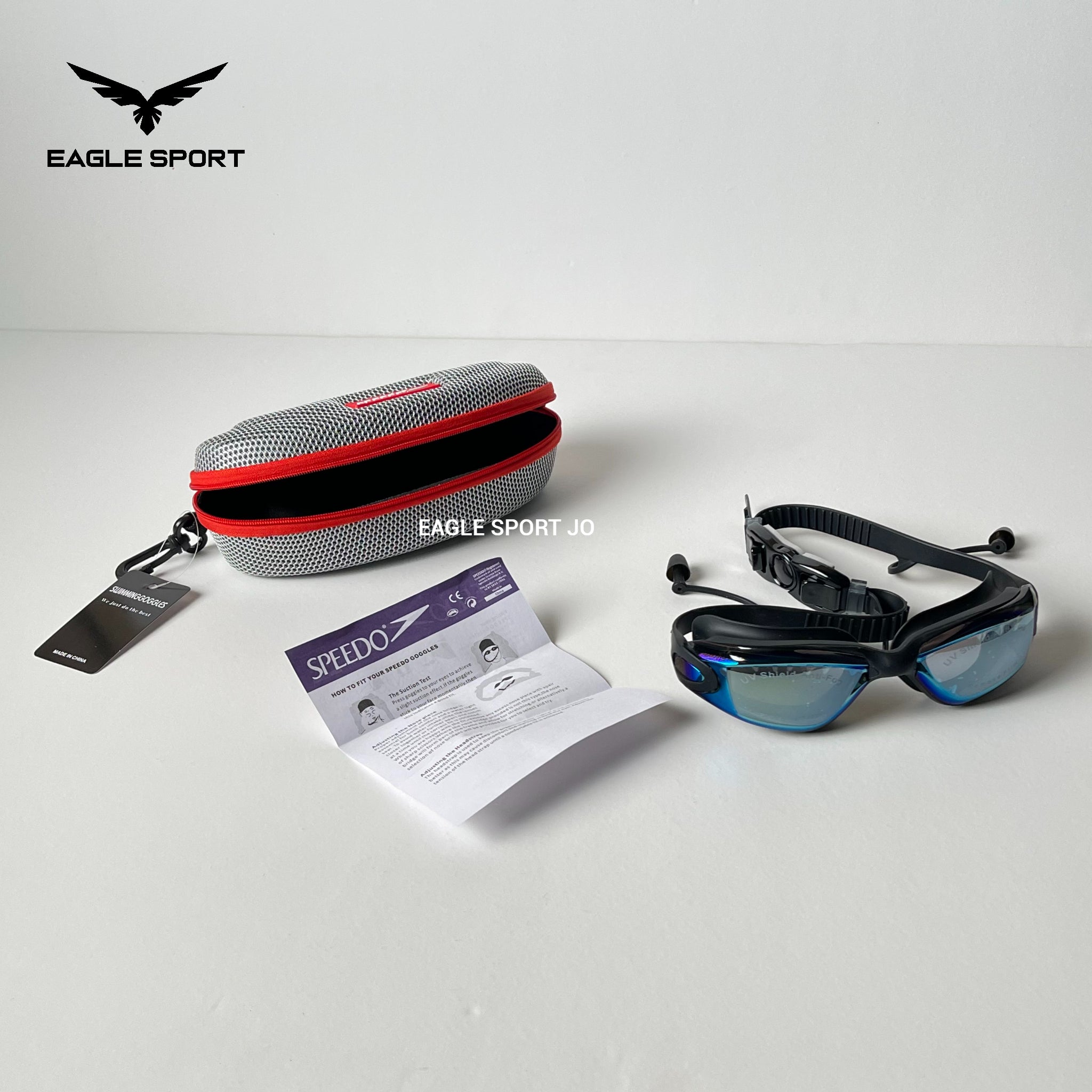 نظارات سباحة احترافية من Speedo – راحة، رؤية، وحماية متكاملة
 Speedo Professional Swimming Goggles – Comfort, Clarity & Full Protection