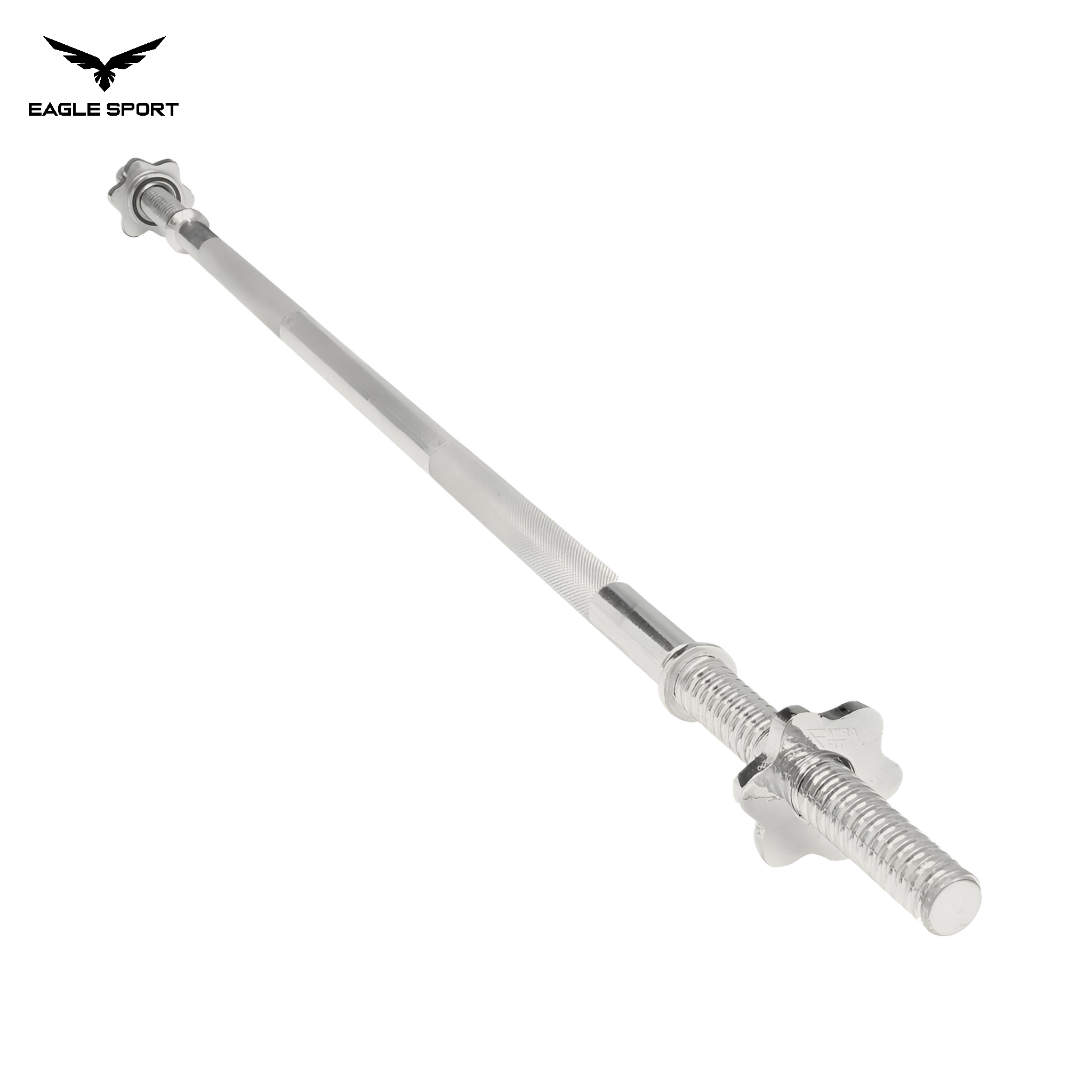 Straight Chrome Barbell 120 cm with Spin Lock Collars – Heavy Duty Quality
بار مستقيم كروم بطول 120 سم مع أقفال تثبيت – جودة عالية التحمّل