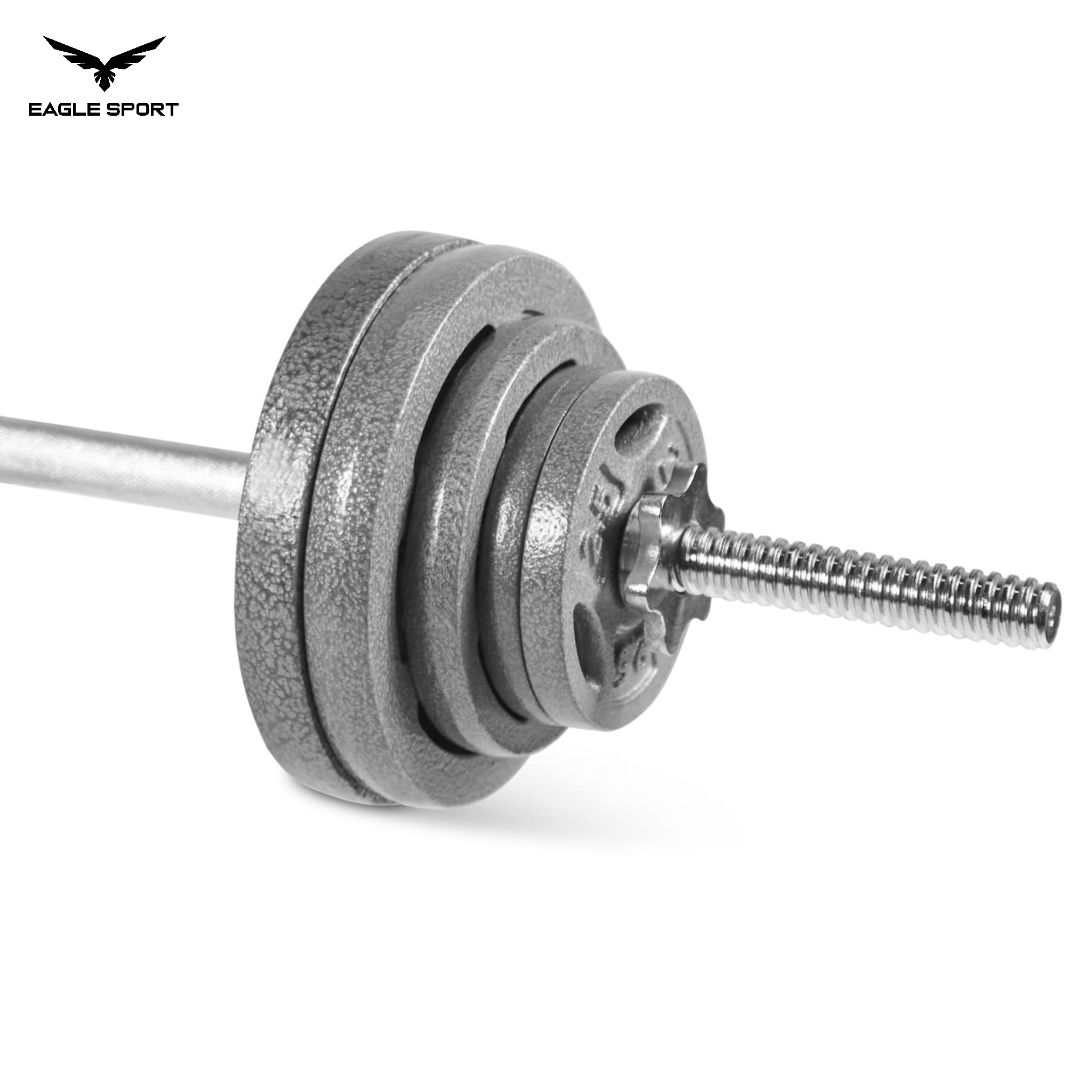 Straight Chrome Barbell 150 cm with Spin Lock Collars – Heavy Duty Quality
بار مستقيم كروم بطول 150 سم مع أقفال تثبيت – جودة عالية التحمّل