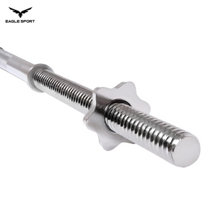 Straight Chrome Barbell 150 cm with Spin Lock Collars – Heavy Duty Quality
بار مستقيم كروم بطول 150 سم مع أقفال تثبيت – جودة عالية التحمّل