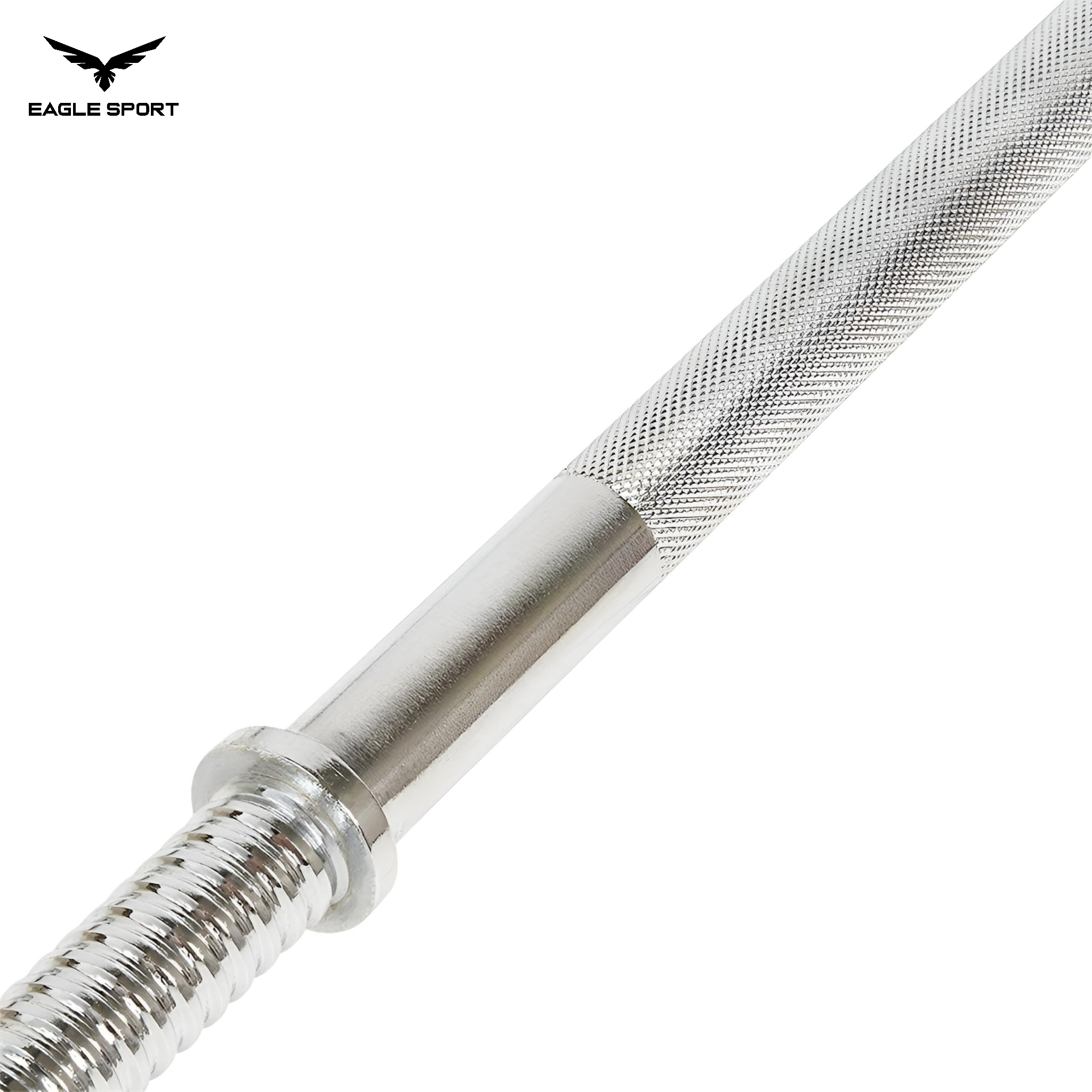 Straight Chrome Barbell 150 cm with Spin Lock Collars – Heavy Duty Quality
بار مستقيم كروم بطول 150 سم مع أقفال تثبيت – جودة عالية التحمّل