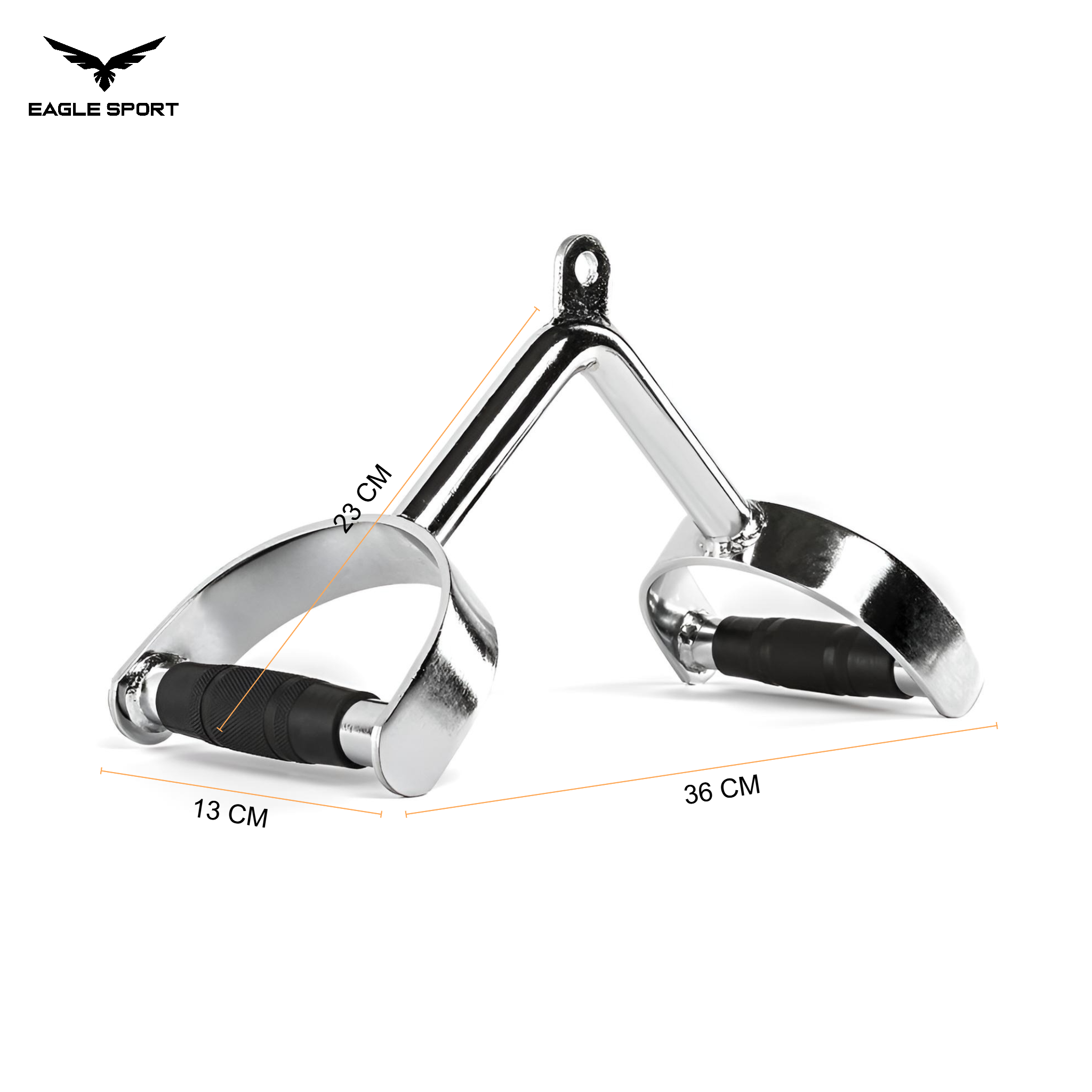 مقبض تجديف كيبل واسع على شكل (V-Bar)
V-Bar Cable Row Handle