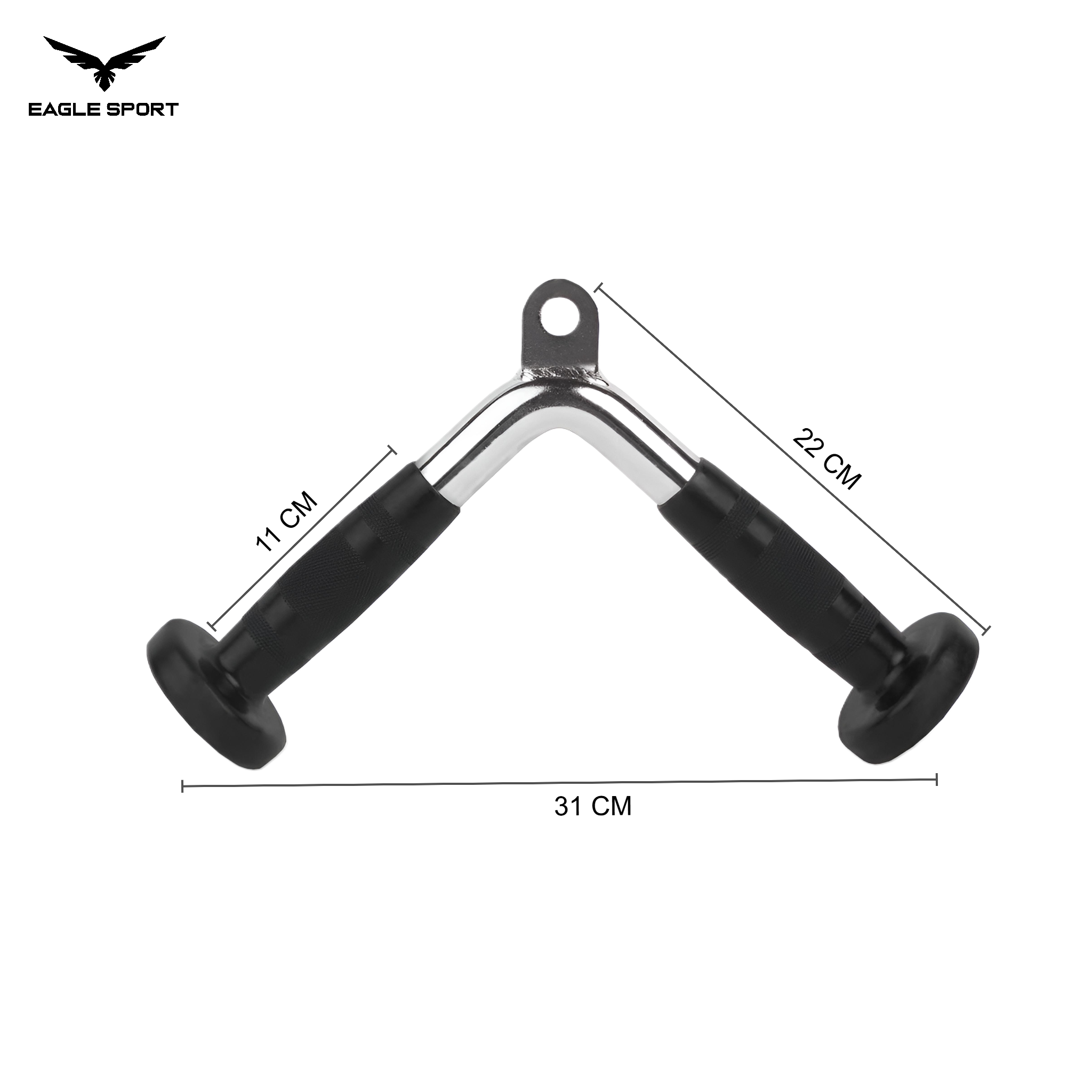 V-Shaped Cable Pull Handle with Rubber Grip
مقبض سحب على شكل V بمقبض مطاطي
