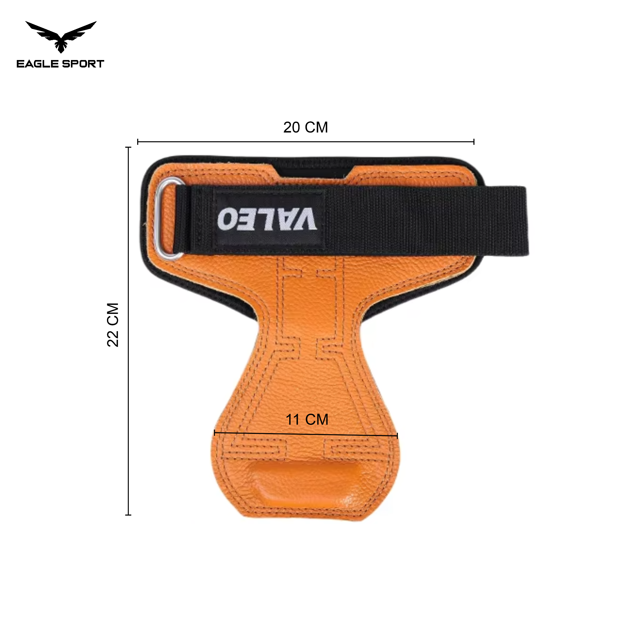 زوج مقابض يد احترافية من جلد البقر الطبيعي مع دعم معصم | VALEO
VALEO Natural Cowhide Leather Hand Grips with Wrist Support – Pair