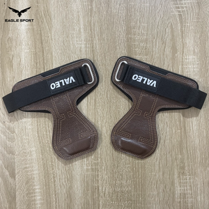 زوج مقابض يد احترافية من جلد البقر الطبيعي مع دعم معصم | VALEO
VALEO Natural Cowhide Leather Hand Grips with Wrist Support – Pair