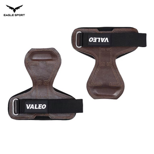 زوج مقابض يد احترافية من جلد البقر الطبيعي مع دعم معصم | VALEO
VALEO Natural Cowhide Leather Hand Grips with Wrist Support – Pair