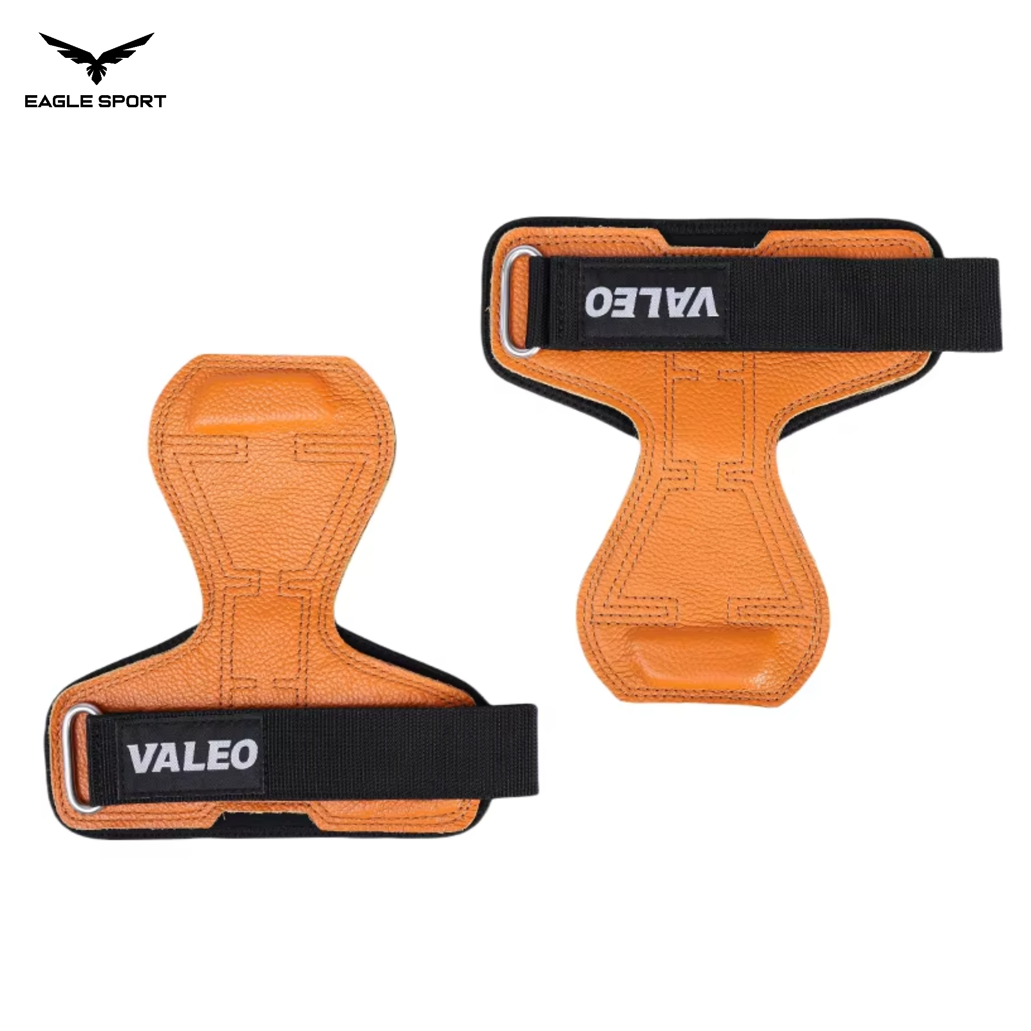 زوج مقابض يد احترافية من جلد البقر الطبيعي مع دعم معصم | VALEO
VALEO Natural Cowhide Leather Hand Grips with Wrist Support – Pair
