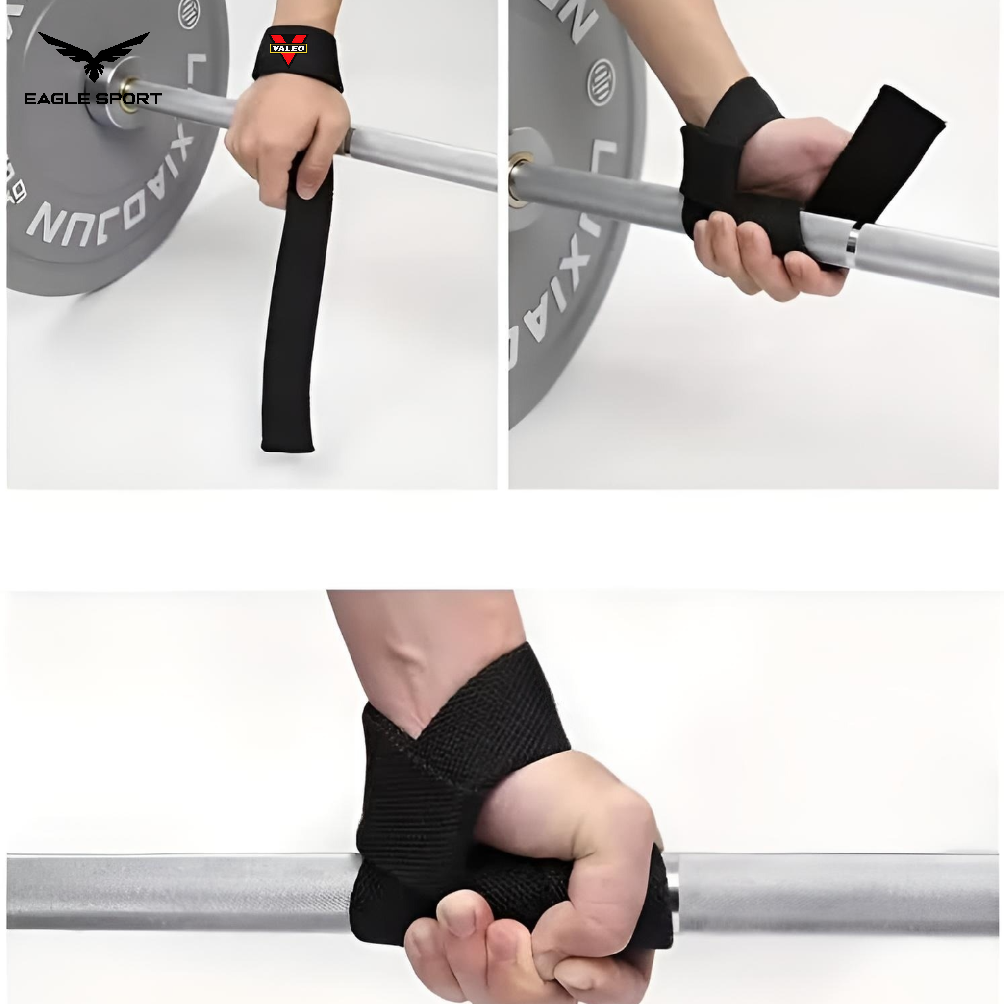 Weightlifting Lifting Straps (Pair) – VALEO
أربطة أحزمة رفع الأثقال (زوج) – VALEO