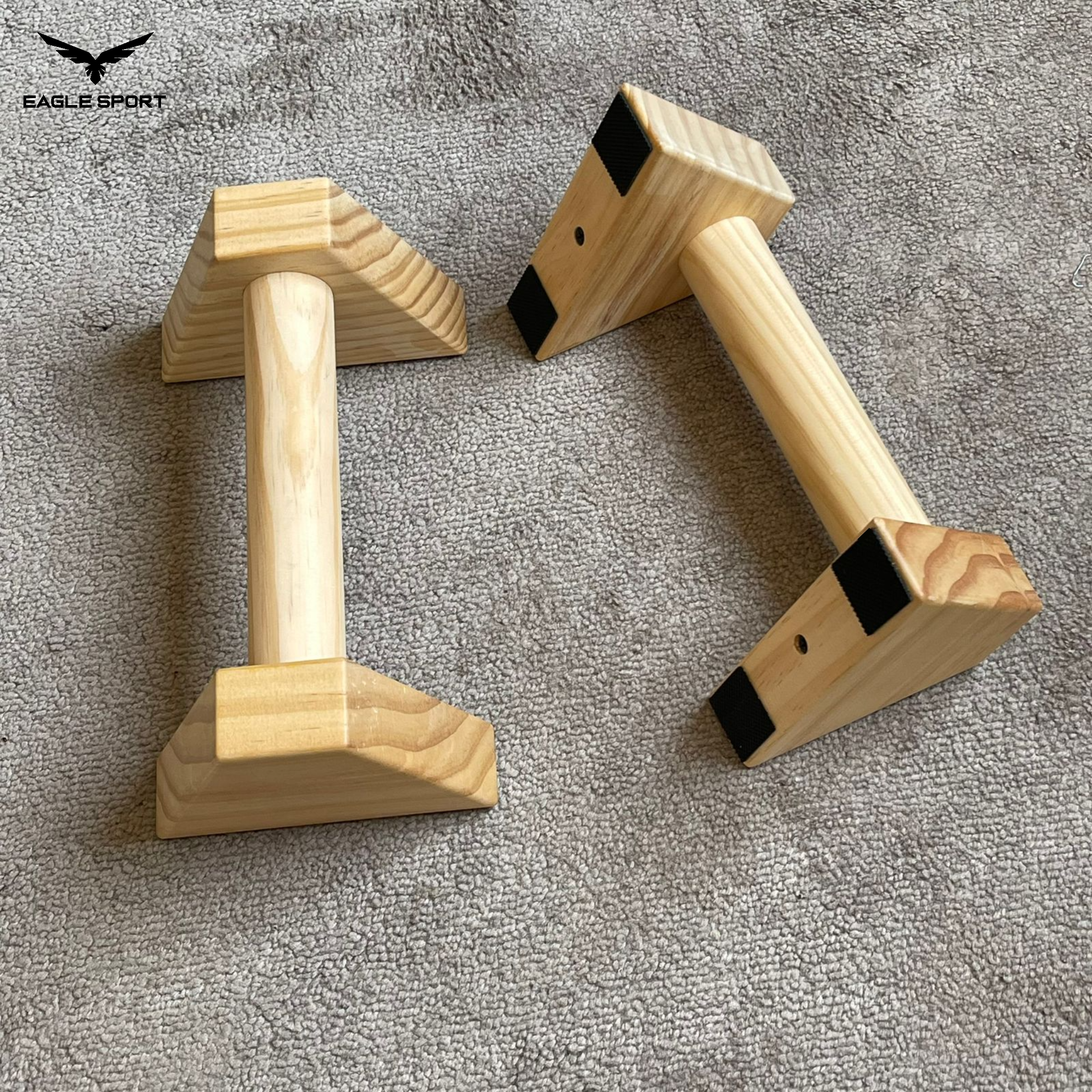 المتوازيات الخشبية – من خشب الزان الطبيعي
Wooden Parallettes – Beech Wood