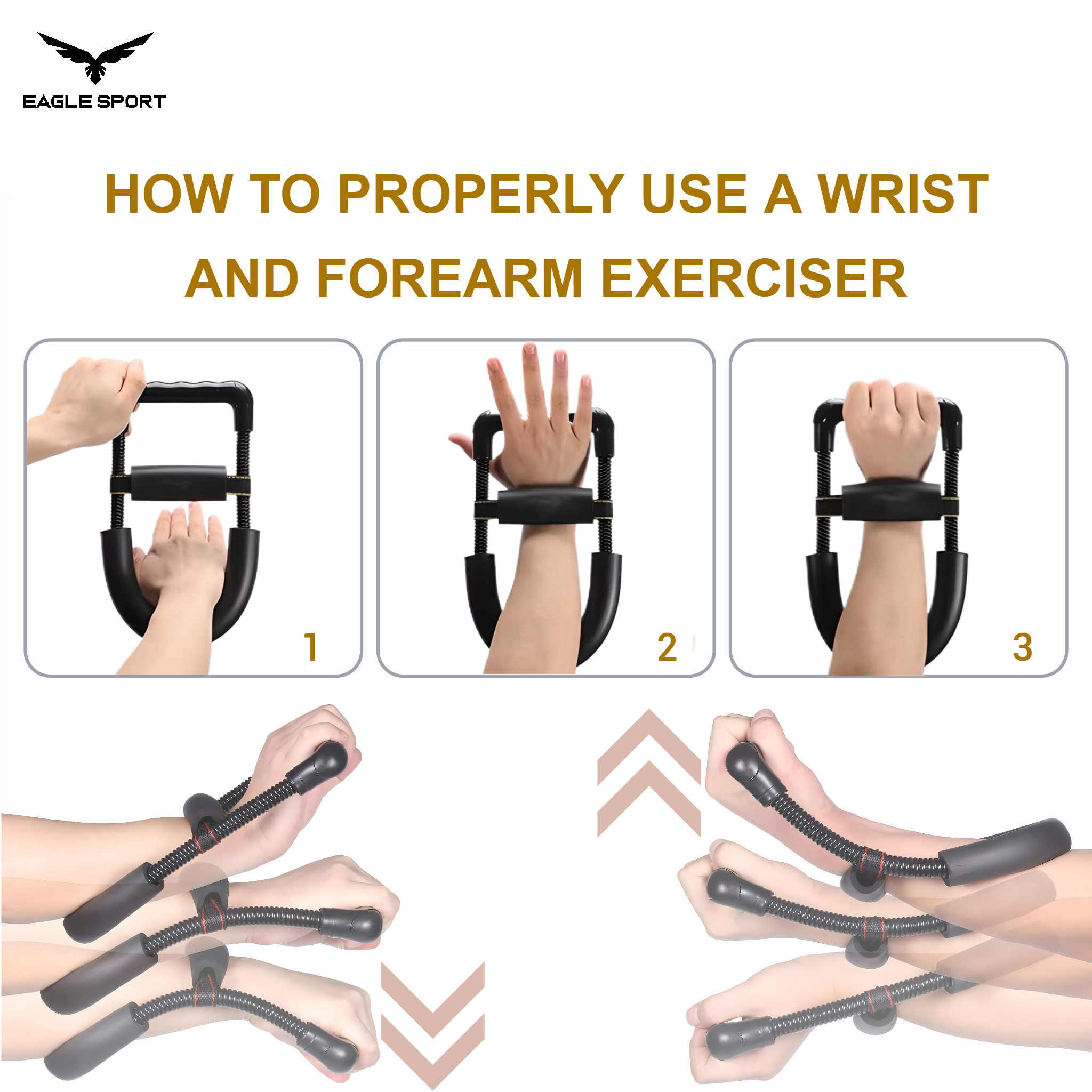 Wrist & Forearm Training Device
جهاز تمرين المعصم والساعد