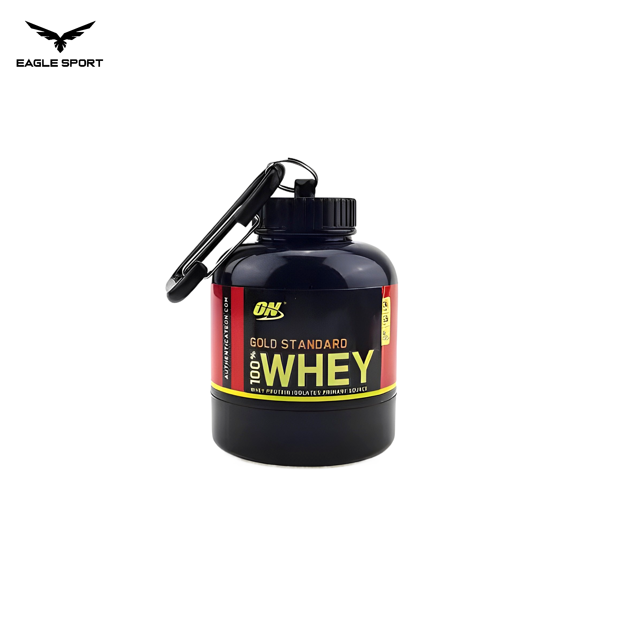 علبة تخزين صغيرة للمكملات – تصميم عبوة بروتين
 Mini Supplement Storage Container – Protein Jar Style