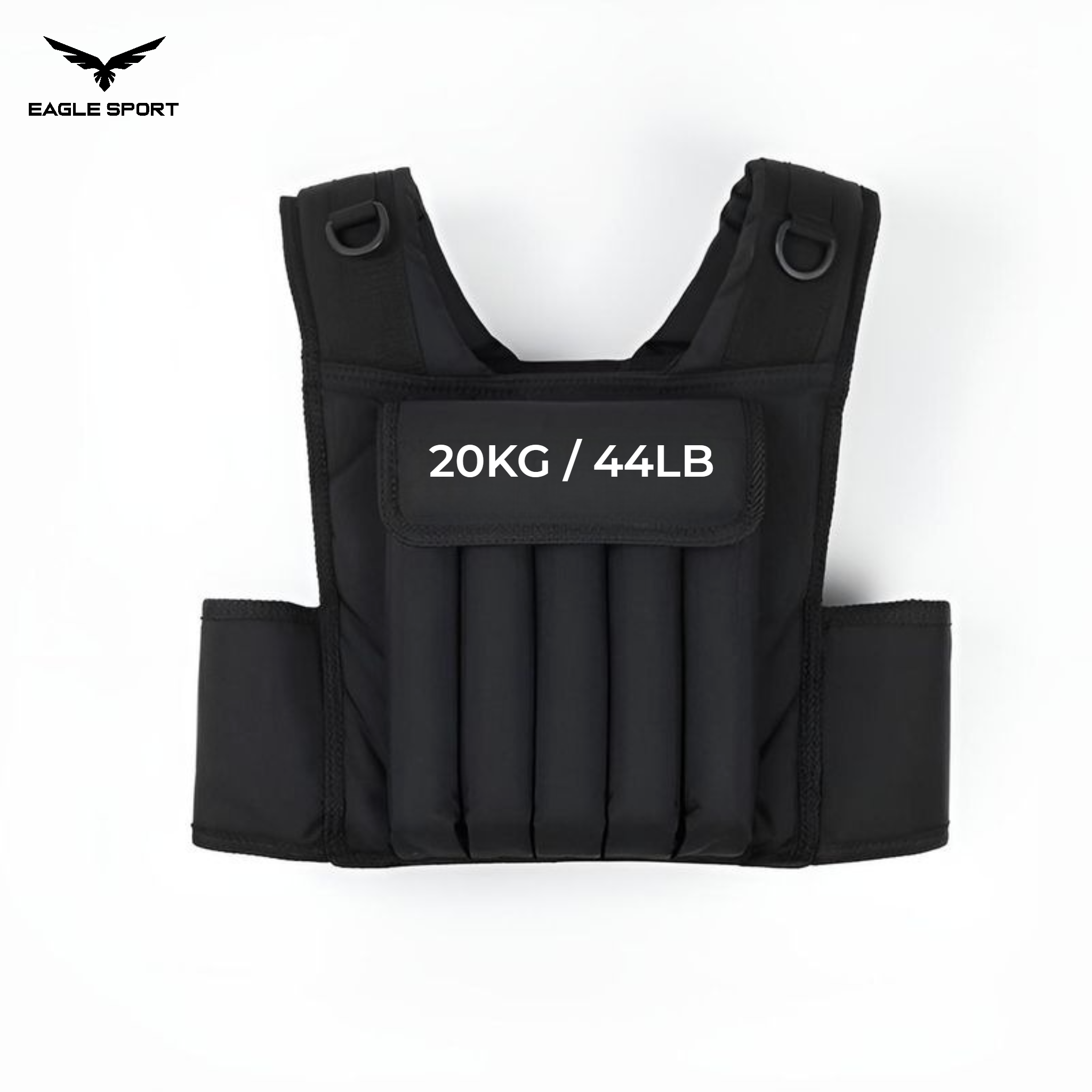 سترة اوزان (فيزت اوزان) قابلة للتعديل احترافية 20 كجم لتقوية الاداء والتحمل – MDBuddy
Adjustable Weighted Vest (Weight Vest) 20KG Professional for Strength & Endurance – MDBuddy